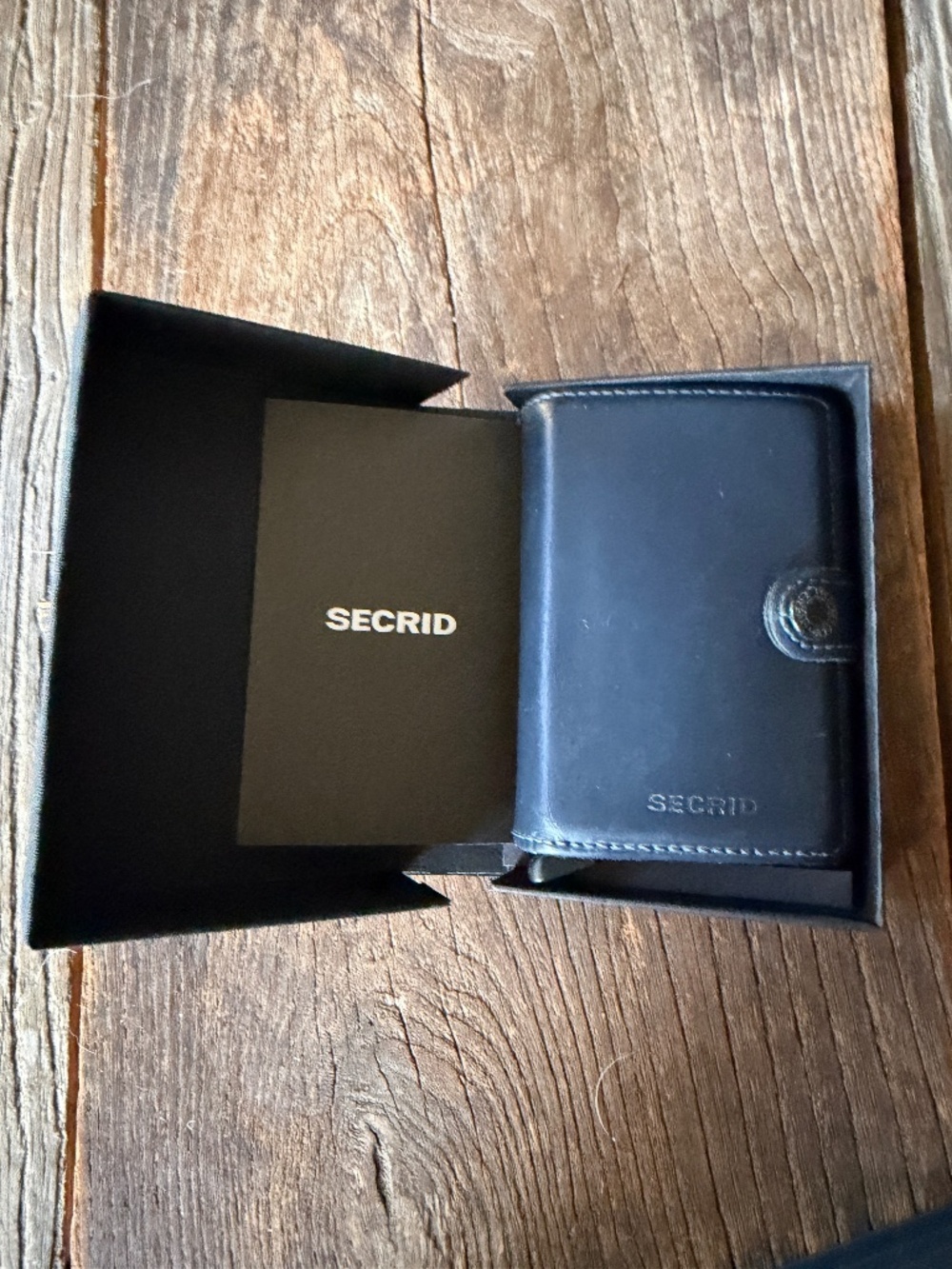 Secrid Mini Wallet - Blue- with box
